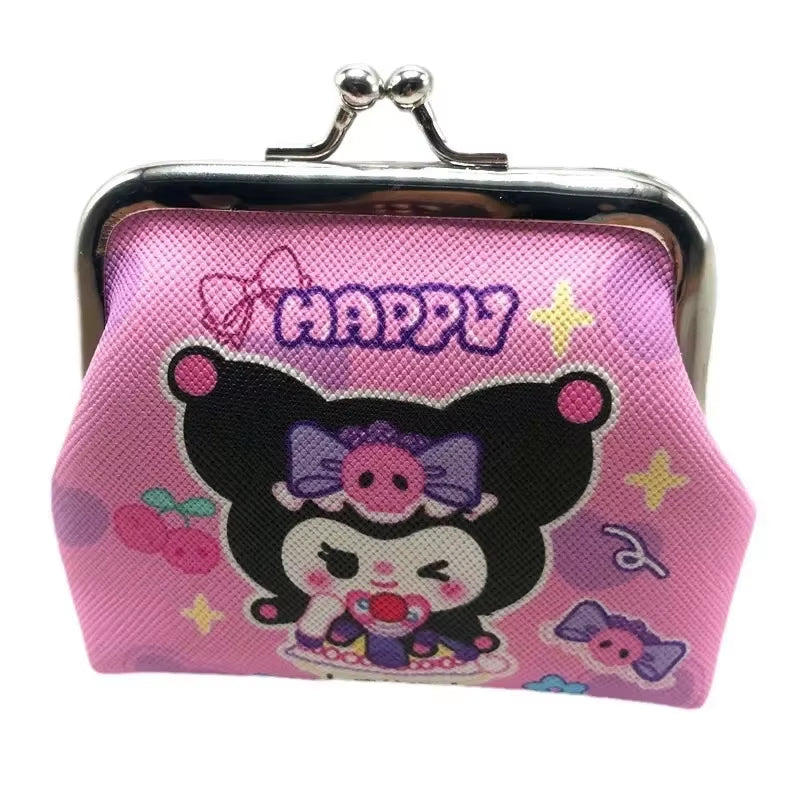 Cartoon Coin Pouch Purse Sanrio Creative Small Wallet Wholesale My Melody Bags Girls Purse Kawaii Wallet Kid Purses